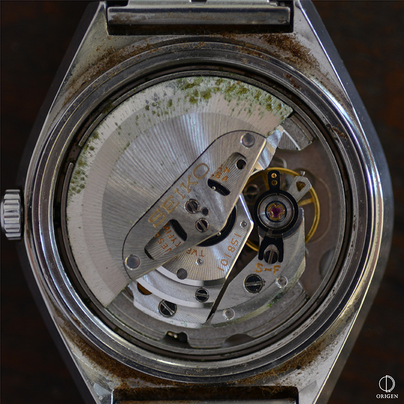 骨董品出張買取 Grand Seiko HI-BEAT(Ref.6146-8050) 腕時計内部