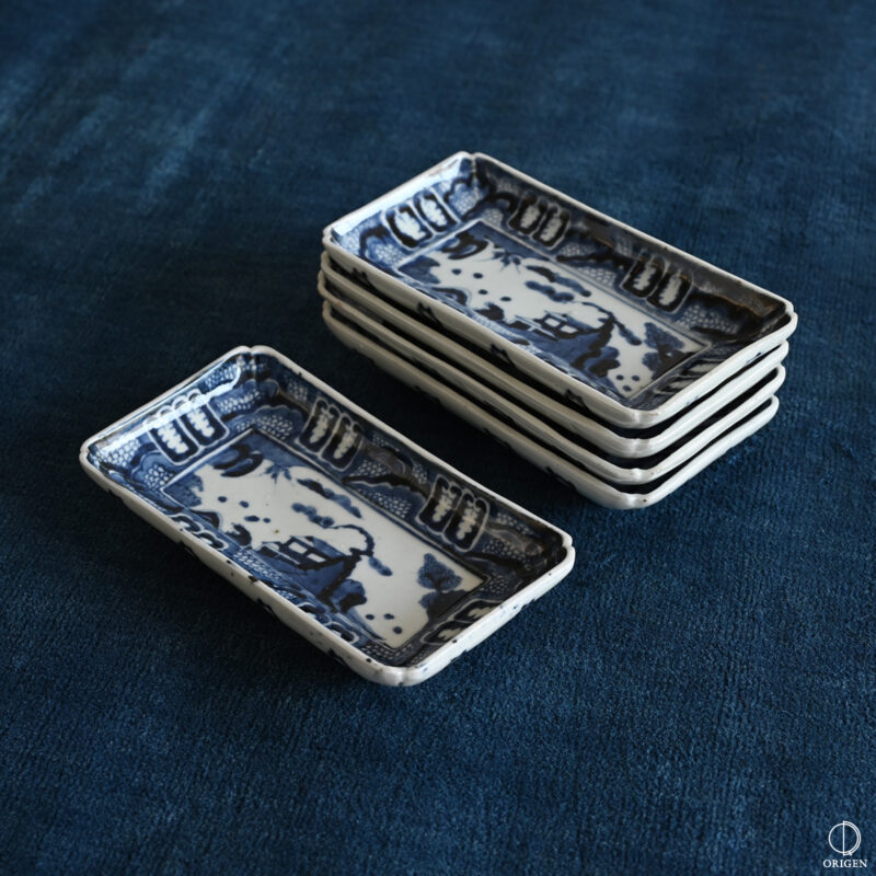 買取実例_古伊万里染付長皿