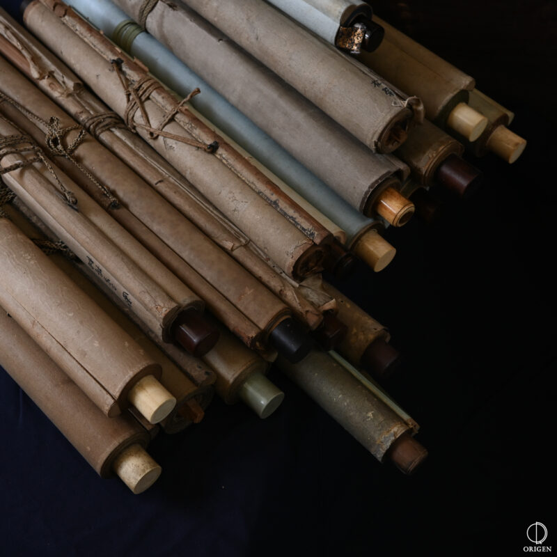 掛軸骨董品買取藤井寺市